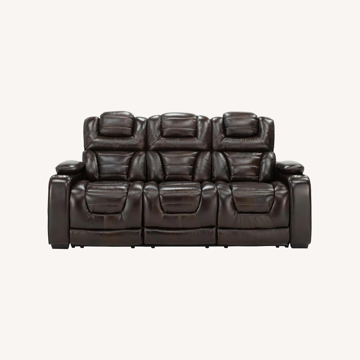 Raymour & Flanigan Orthello Dual Power Sofa - image-0