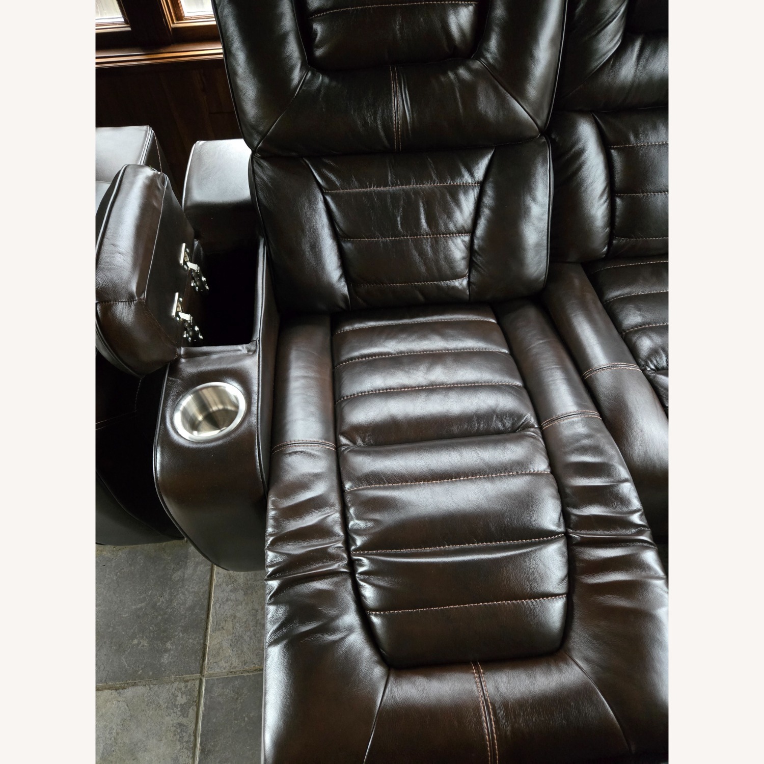 Raymour & Flanigan Orthello Dual Power Sofa - image-5