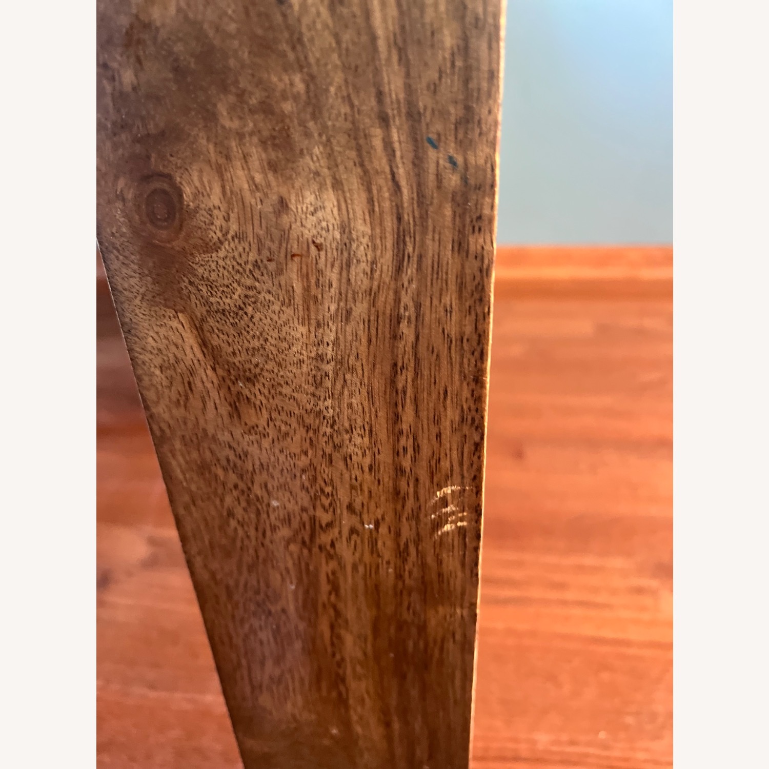 Crate & Barrel Galvin Steel Dining Table - image-3