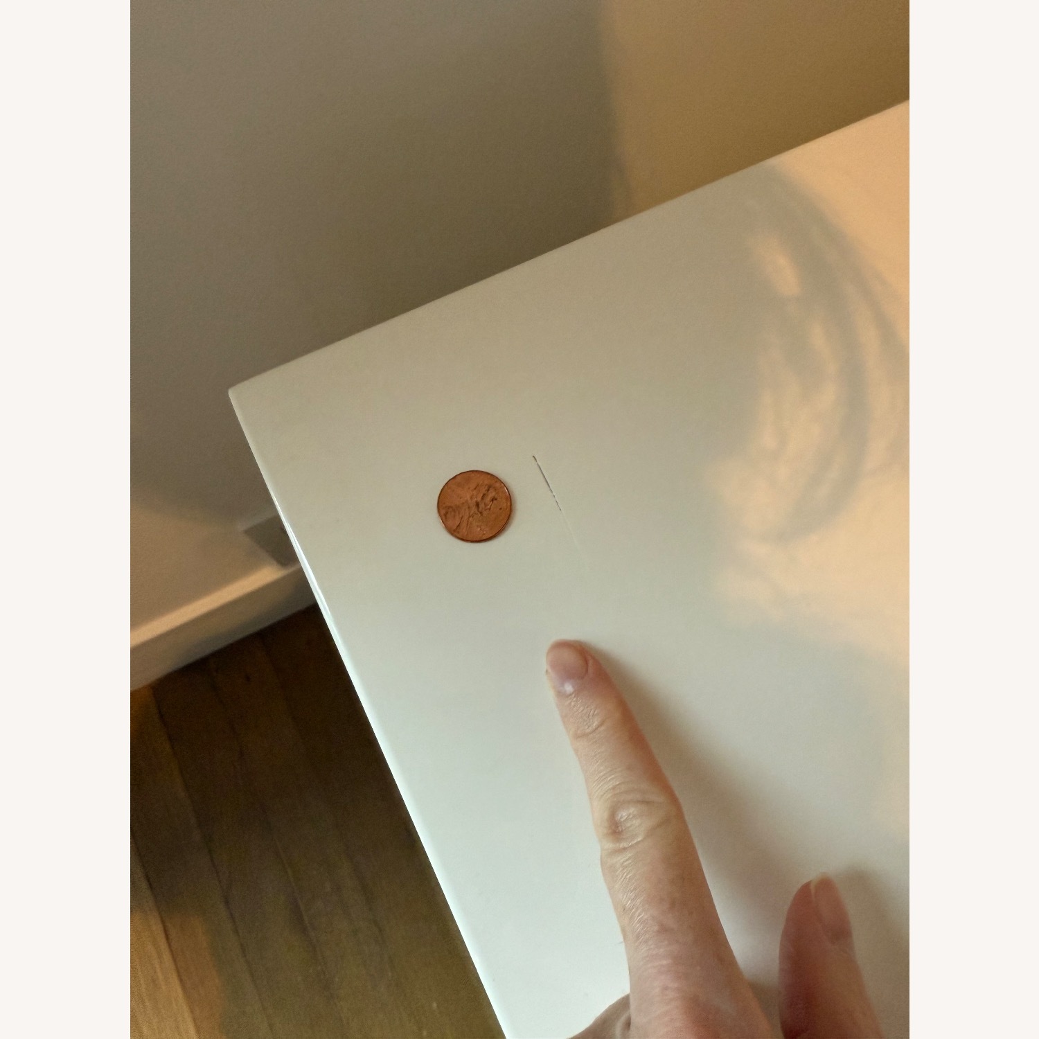 West Elm White Reclaimed Wood Media Console - image-3