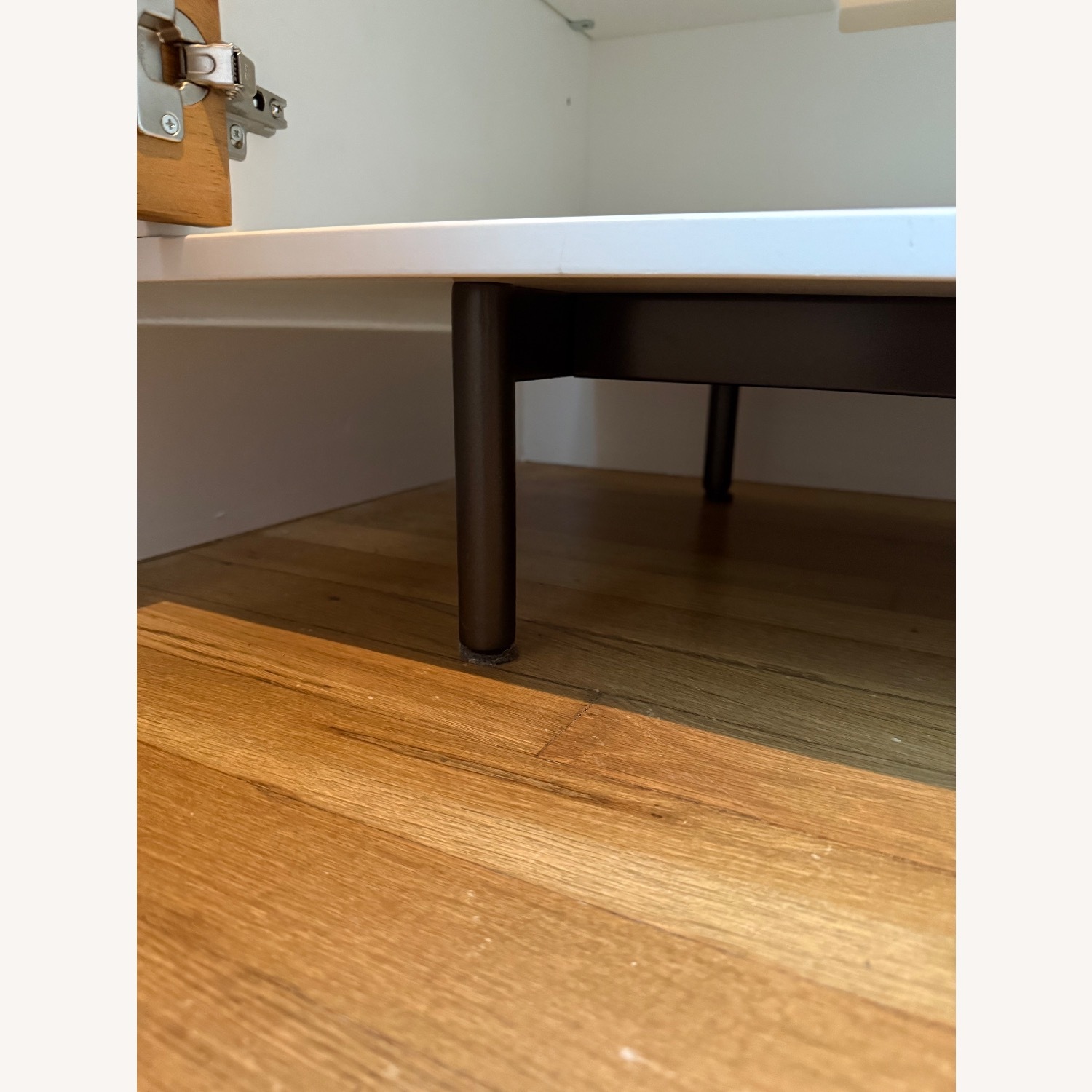 West Elm White Reclaimed Wood Media Console - image-12