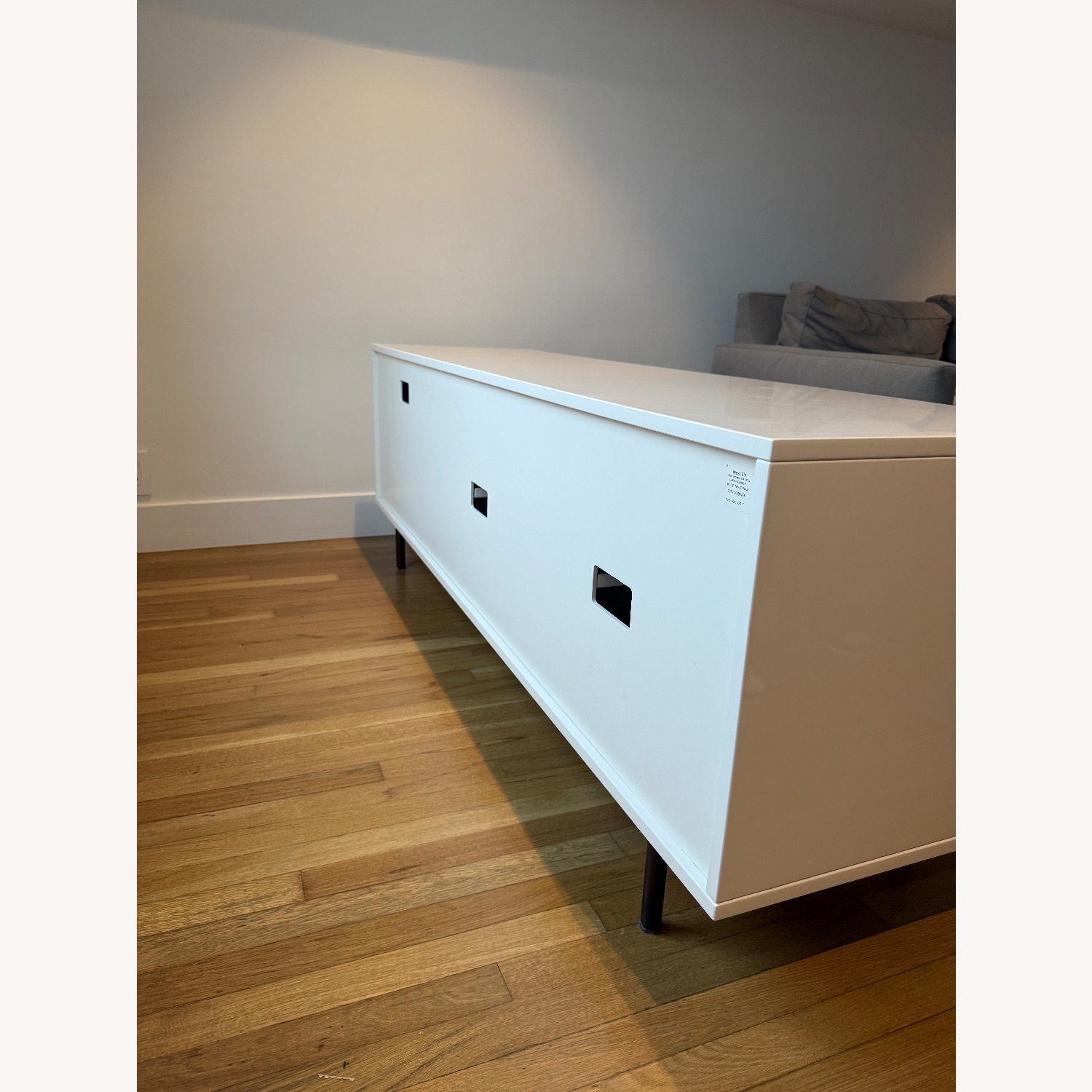 West Elm White Reclaimed Wood Media Console - image-16