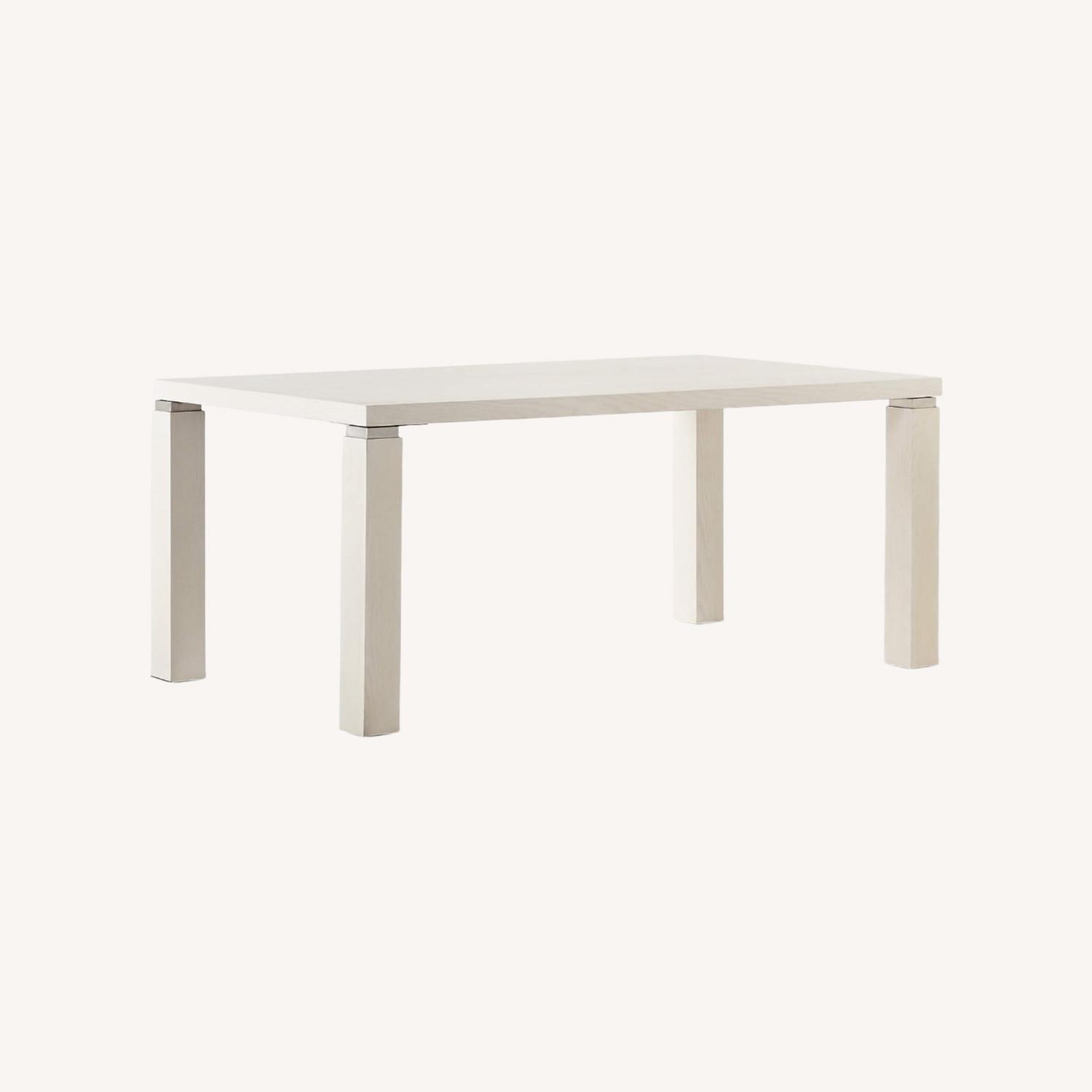 CB2 Light Wood Dining Table 72” - image-0