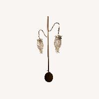 Mid-Century Brass Pineapple Floor Lamp