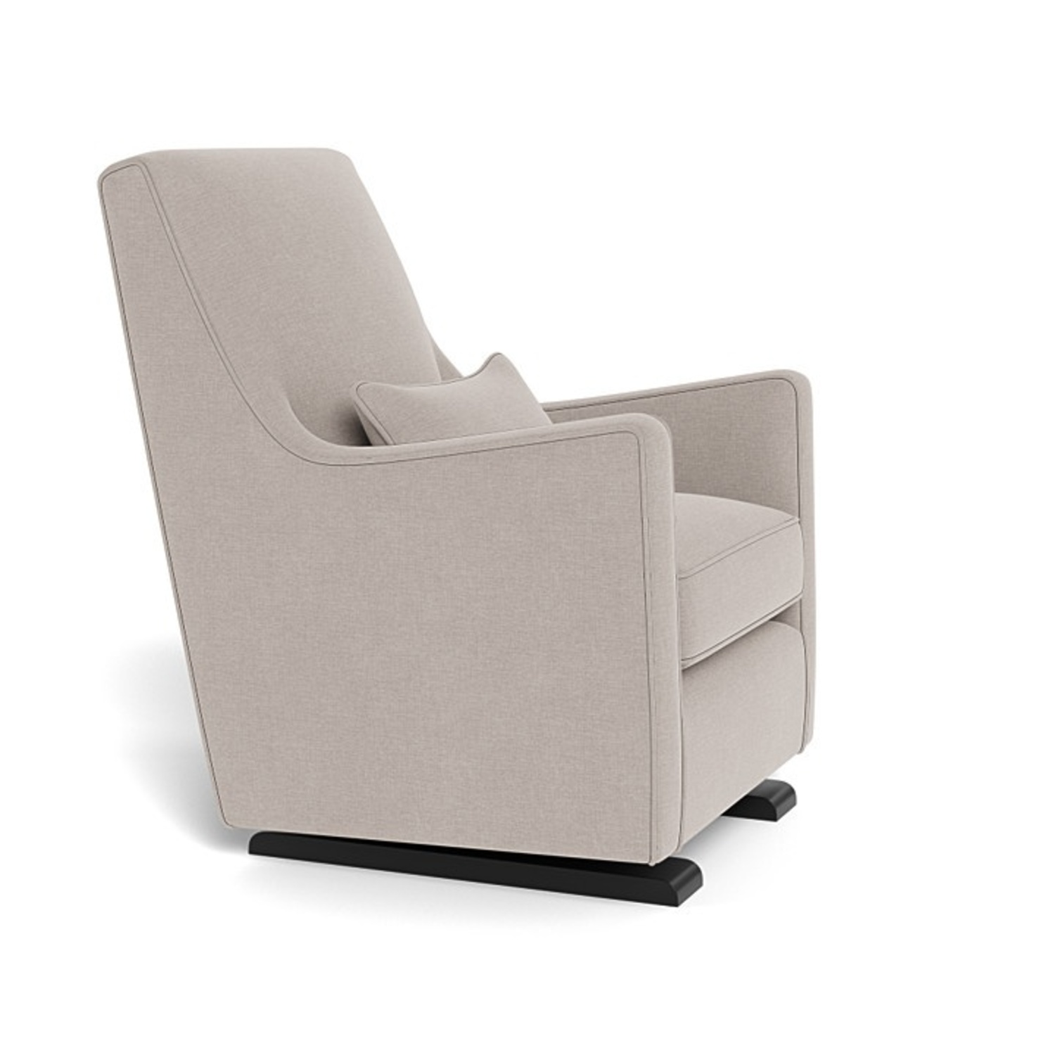 Monte Design Luca Dark Gray Glider &  Ottoman - image-10