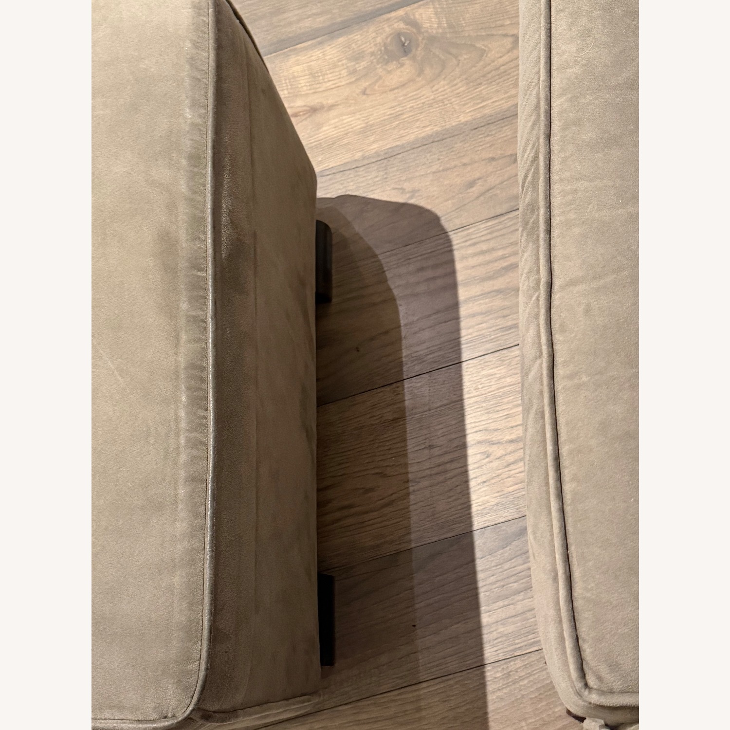 Monte Design Luca Dark Gray Glider &  Ottoman - image-2