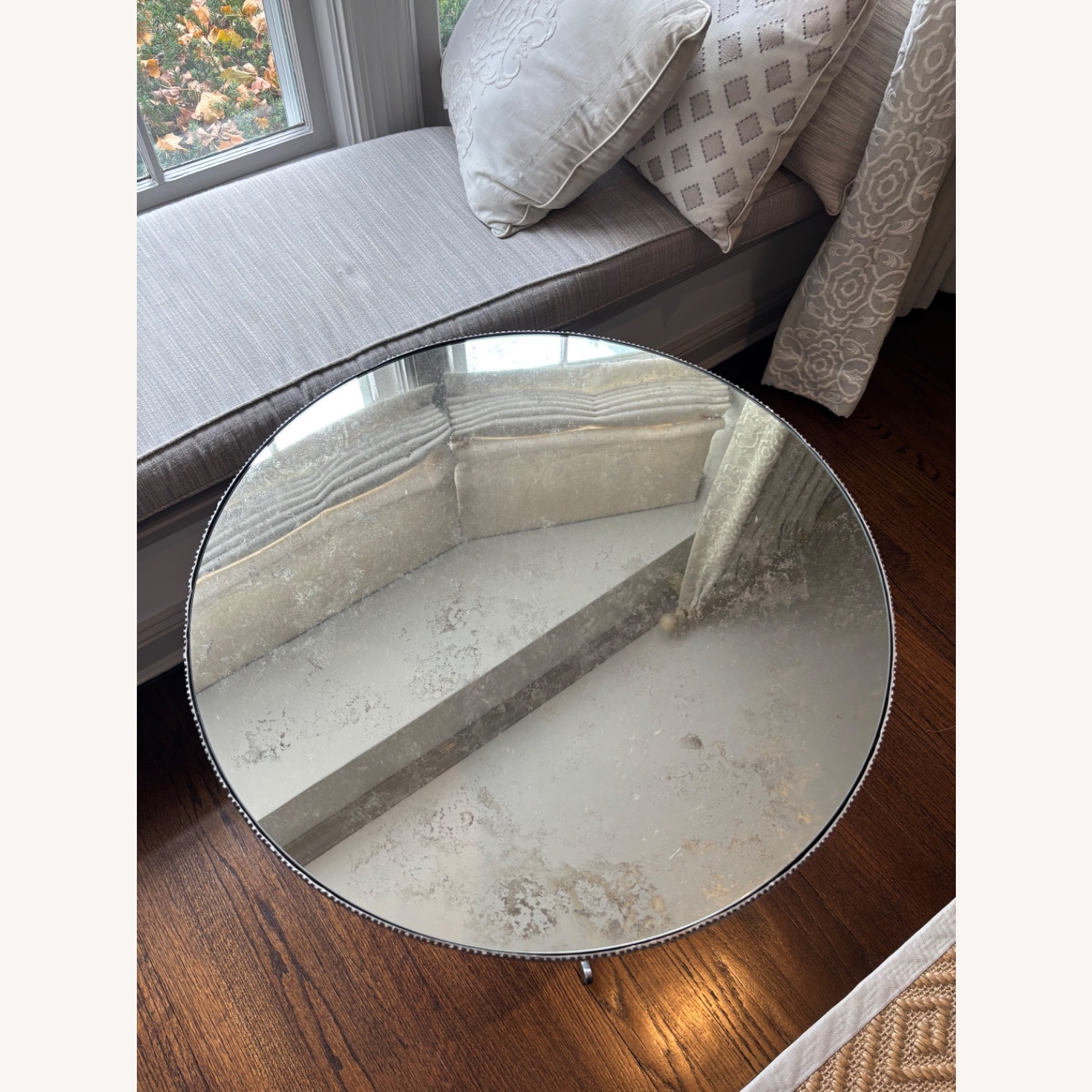 Bernhardt Furniture Silver Metal Side Table - image-3