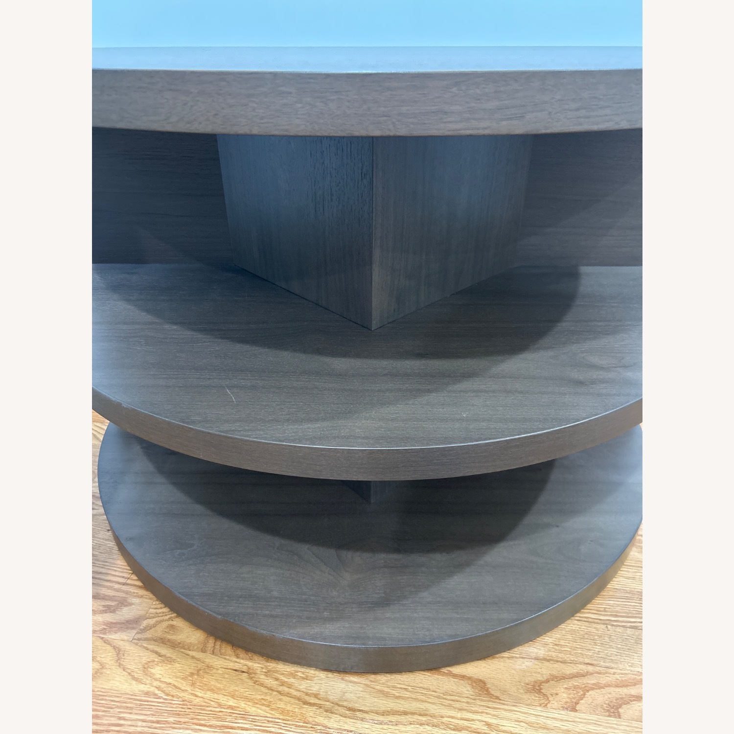 A. Rudin Dark Brown Wood Sideboard - image-8