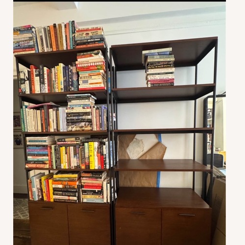 Used West Elm Dark Brown Media Storage for sale on AptDeco