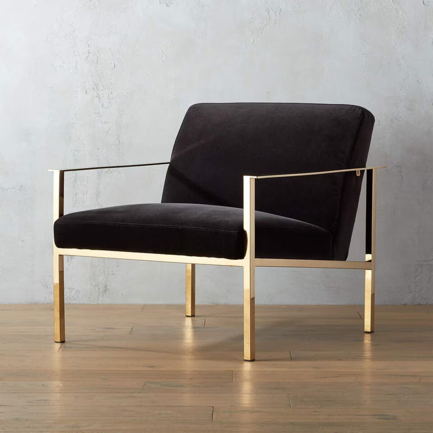 CB2 Cue Carbon Modern Armchair - image-5