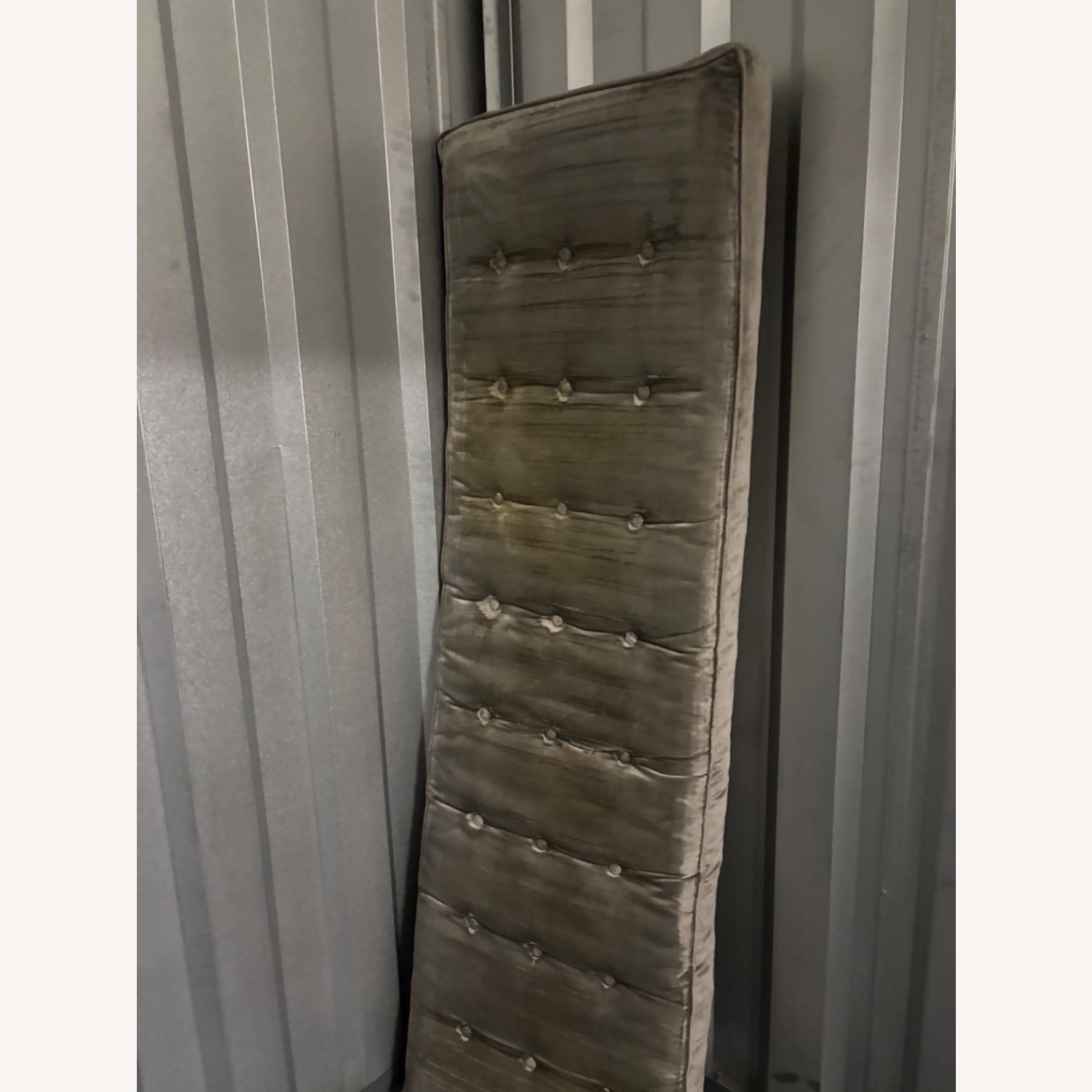 Jonathan Adler Light Gray Velvet 3+ Seater Sofa - image-3