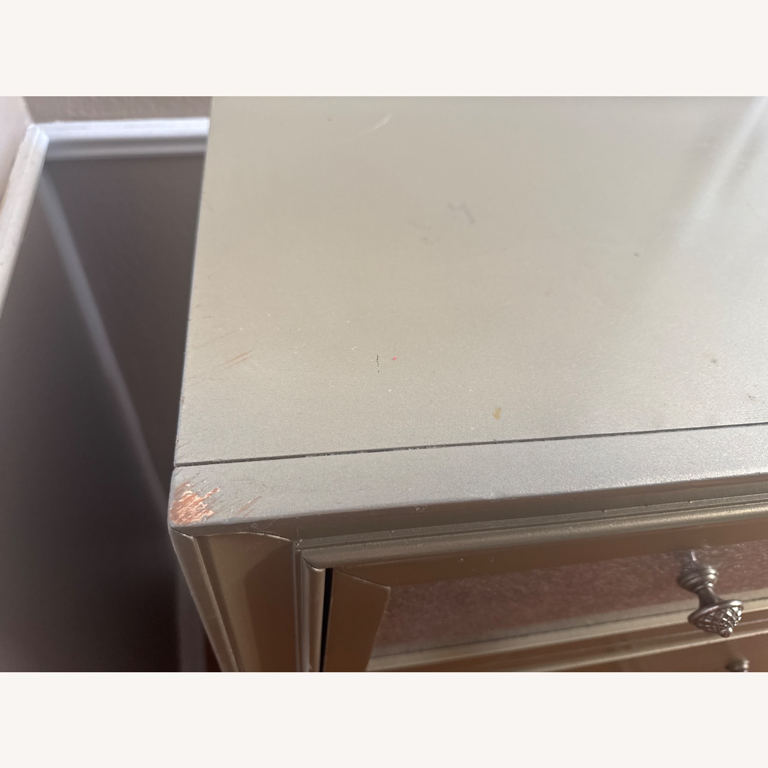 CrownMark Furniture 2018 Gold Wood Dresser - image-6