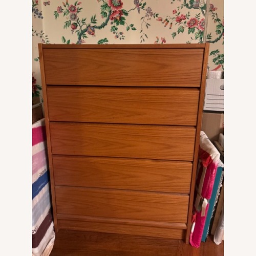 Used Vintage/Antique Teak Wood Dresser for sale on AptDeco