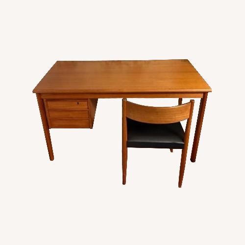 Used Peter Lovig Danish Teak Writer's Desk for sale on AptDeco