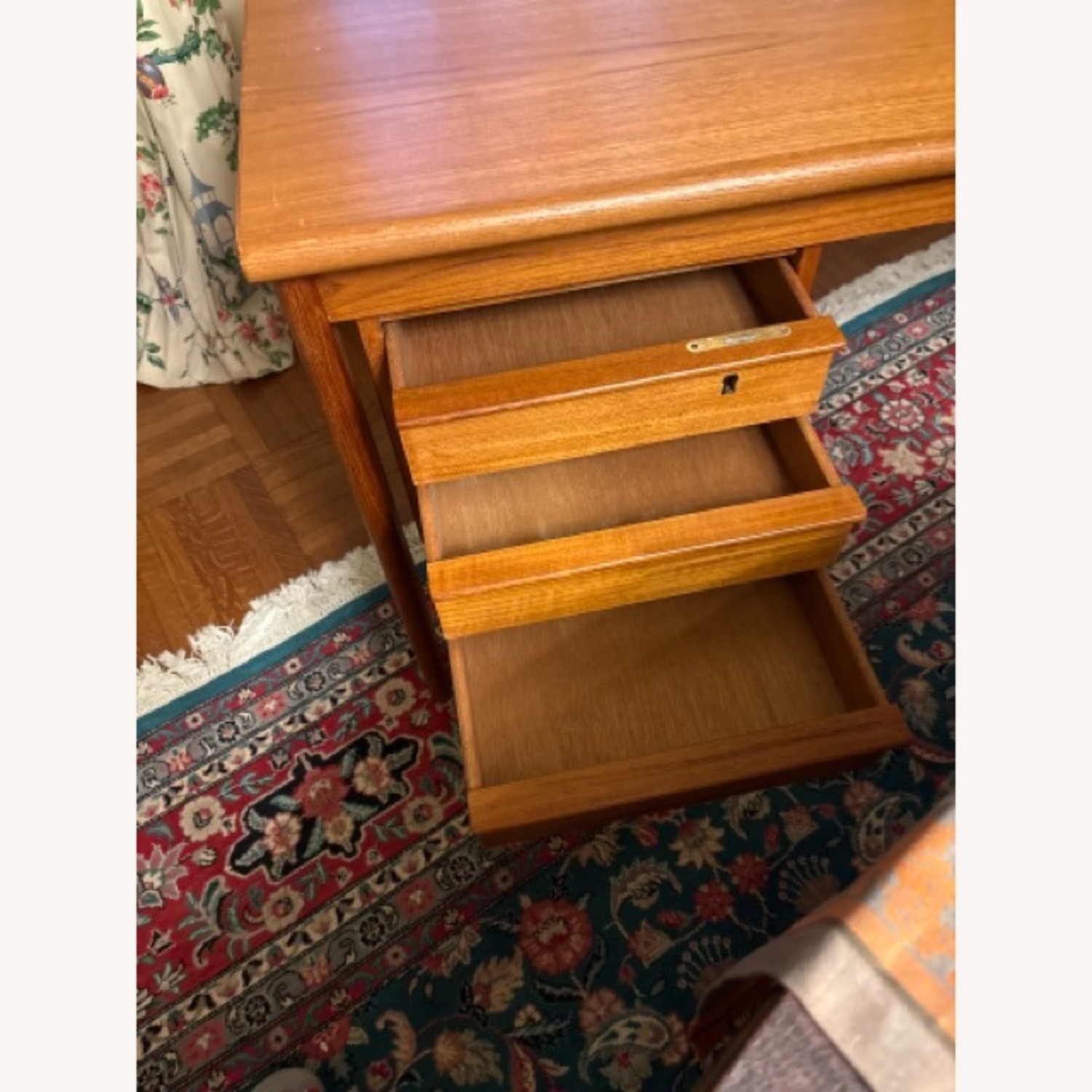 Peter Lovig Danish Teak Writer's Desk - image-5