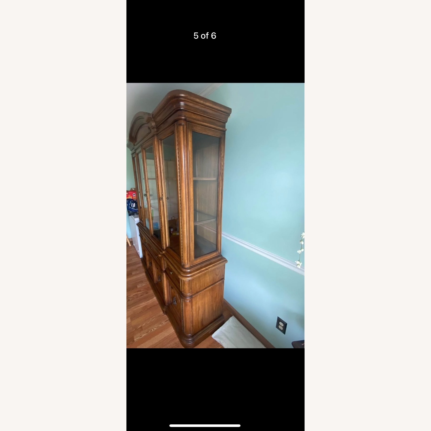 Empire Furniture USA Dark Brown Wall Unit - image-4