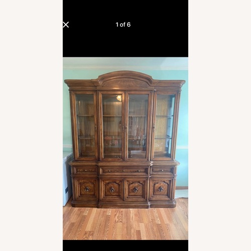 Used Empire Furniture USA Dark Brown Wall Unit for sale on AptDeco