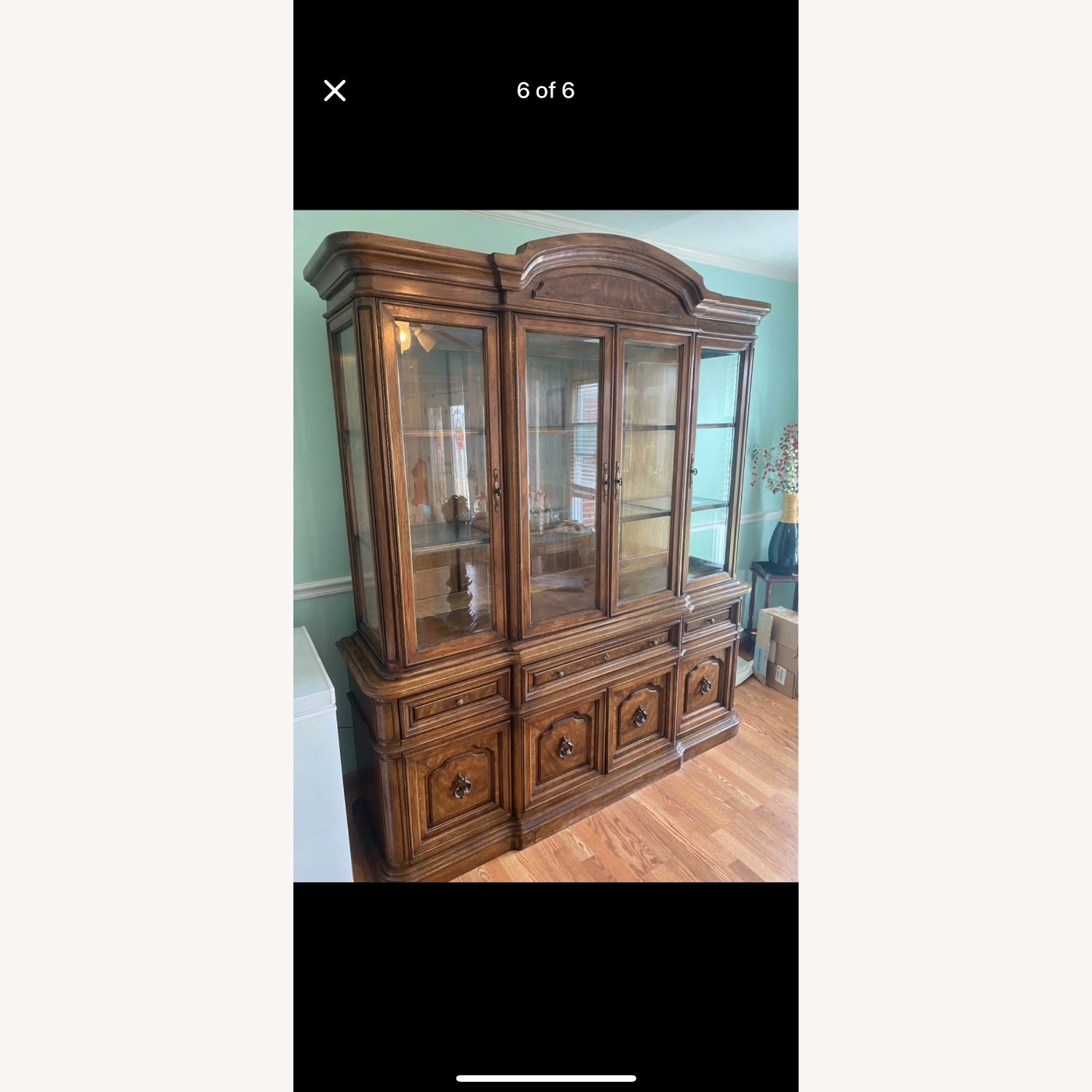 Empire Furniture USA Dark Brown Wall Unit - image-2