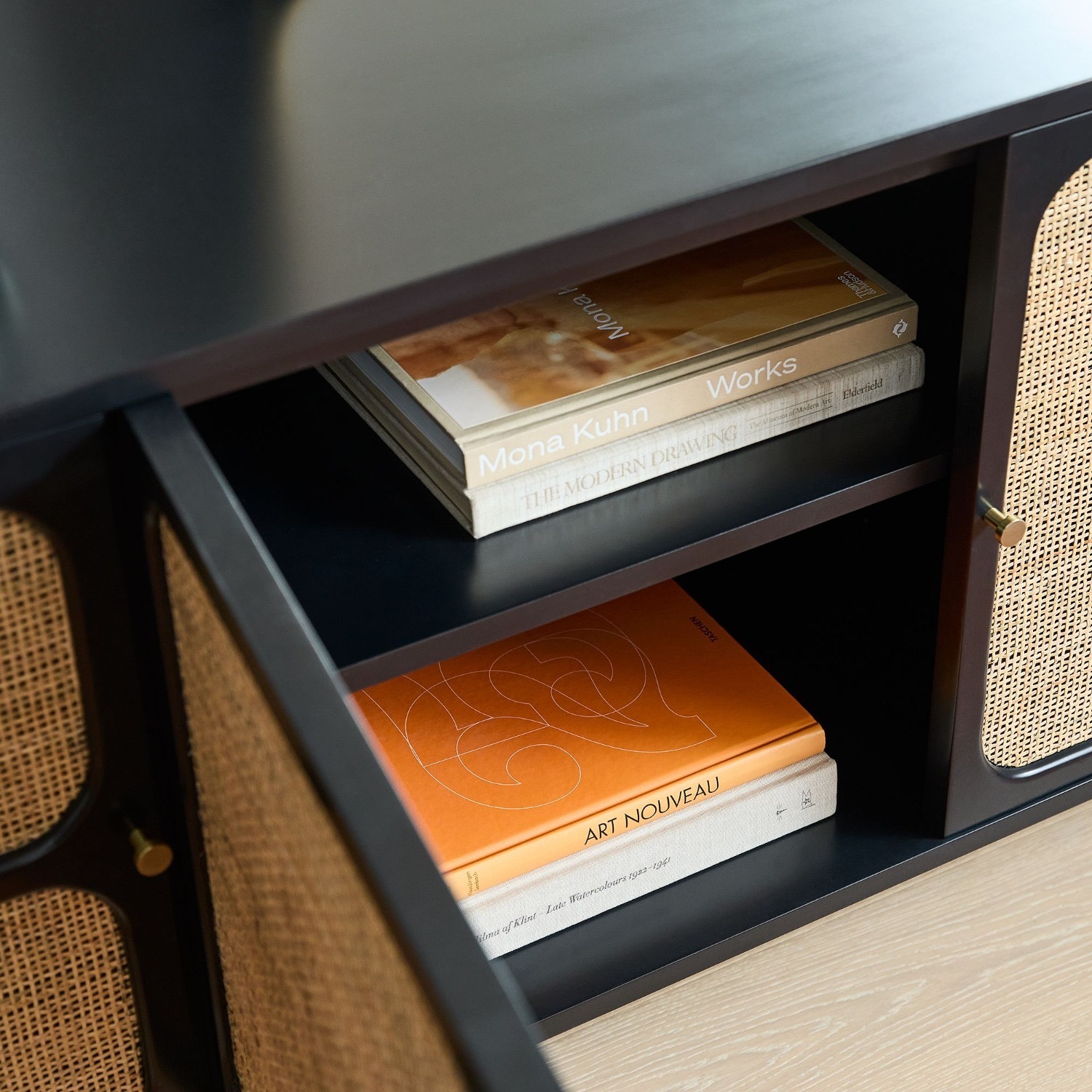 West Elm Ida Woven Media Console - image-3