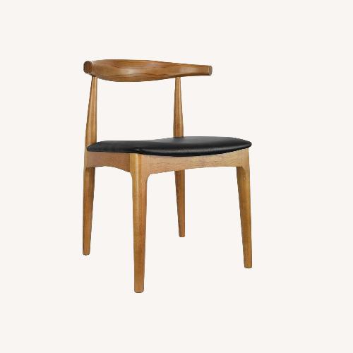 Used Light Brown Wood Dining Chairs for sale on AptDeco