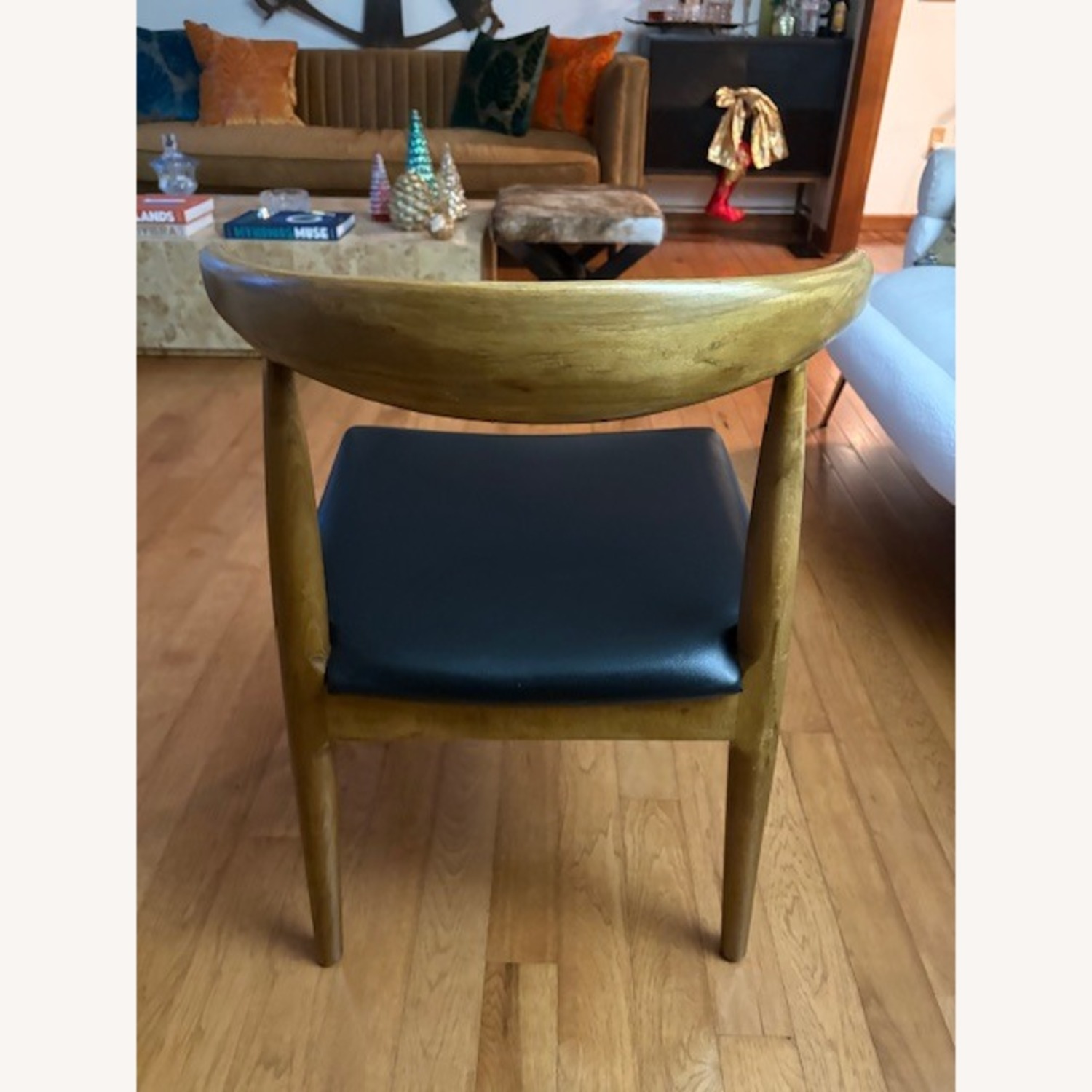 Light Brown Wood Dining Chairs - image-2