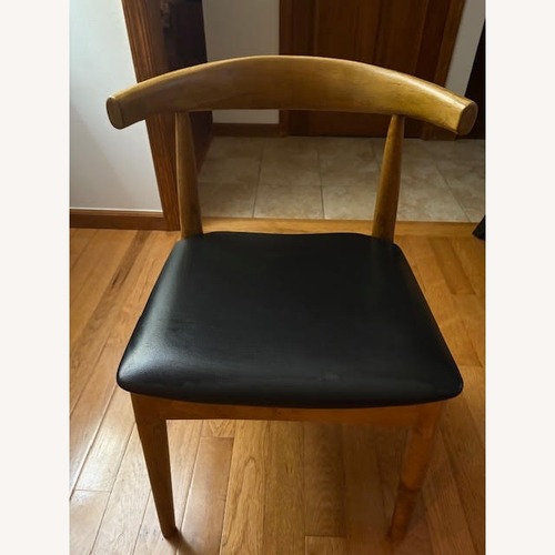 Used Light Brown Wood Dining Chairs for sale on AptDeco