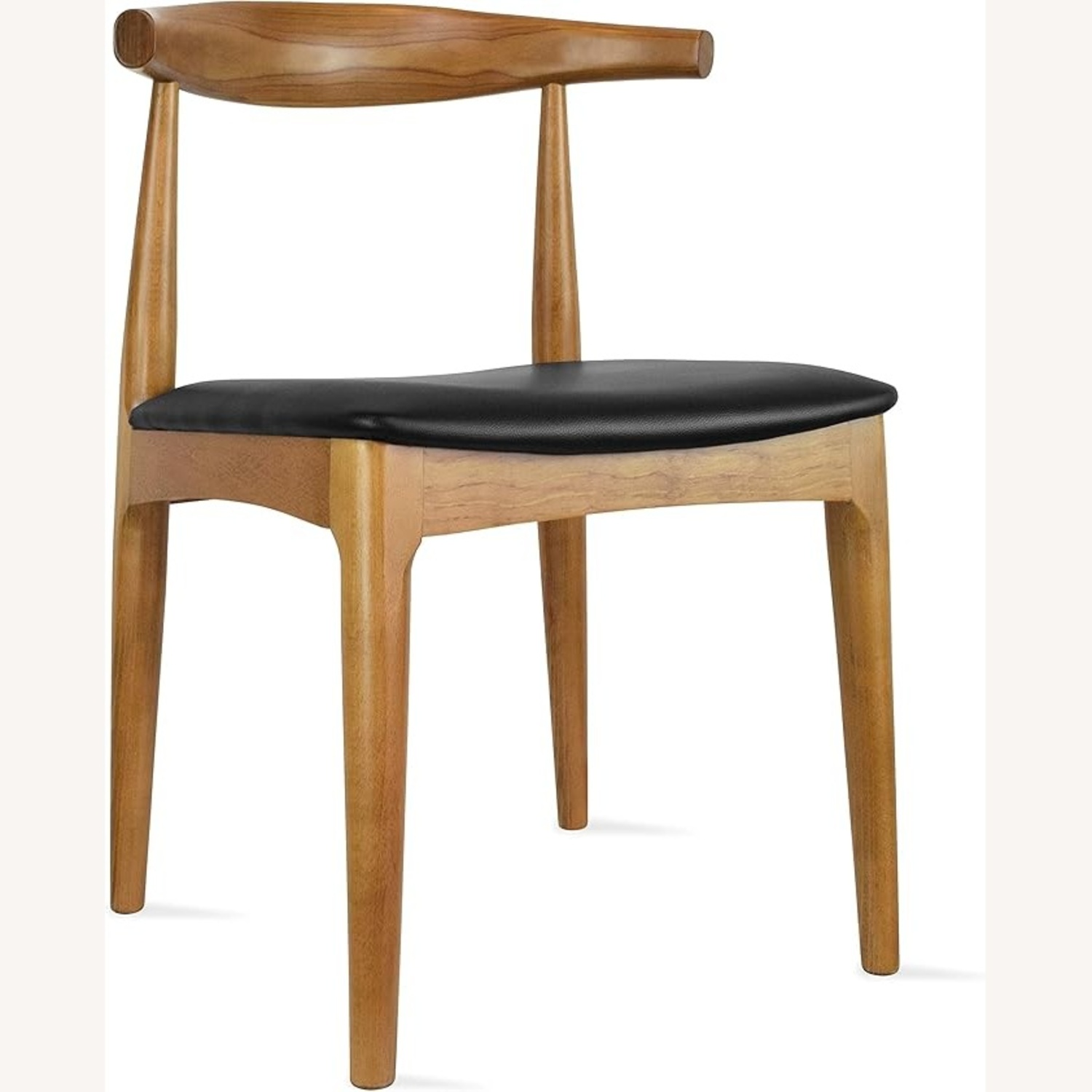 Light Brown Wood Dining Chairs - image-4