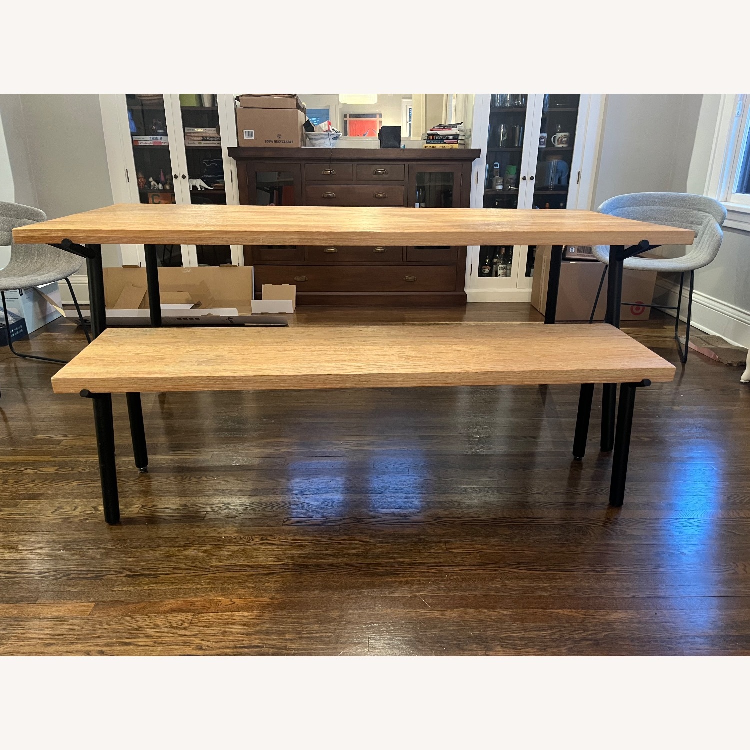 Blu Dot Branch Dining Table and Bench - image-1