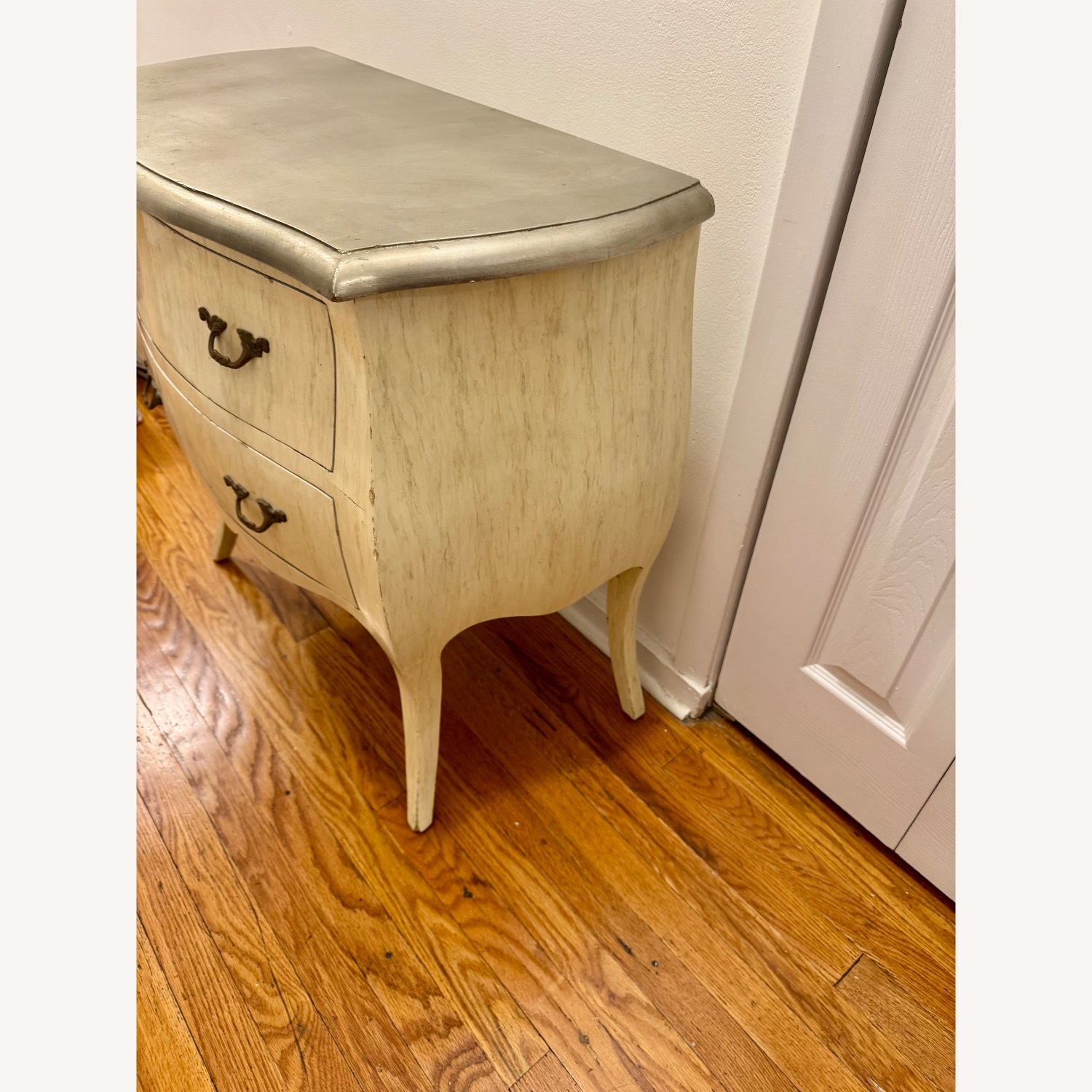 Vintage French Provincial Bombe Chest - image-4