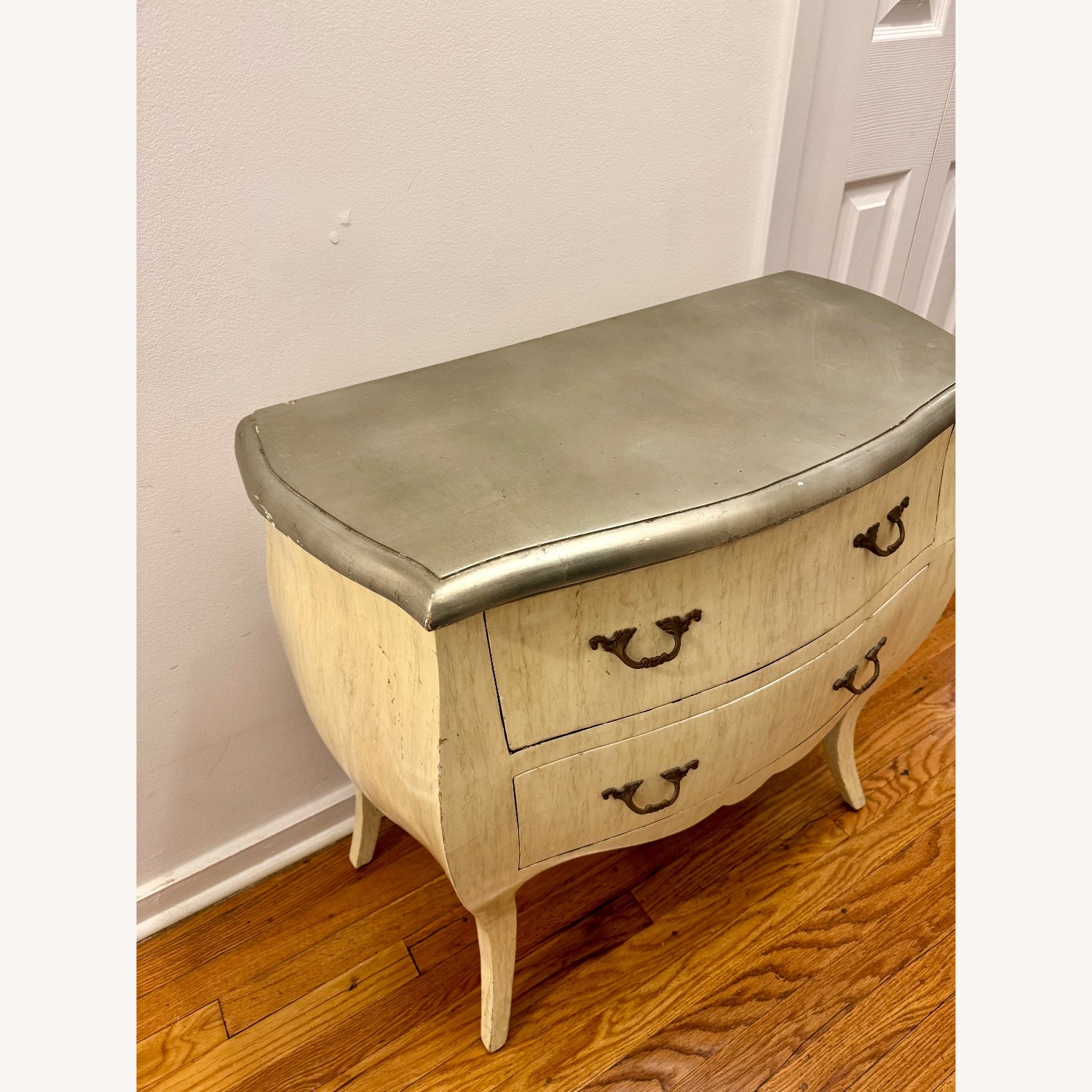 Vintage French Provincial Bombe Chest - image-2