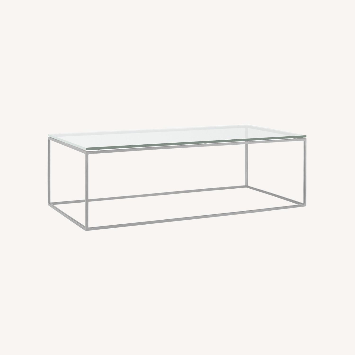 Room & Board Tyne Glass Coffee Table - image-0