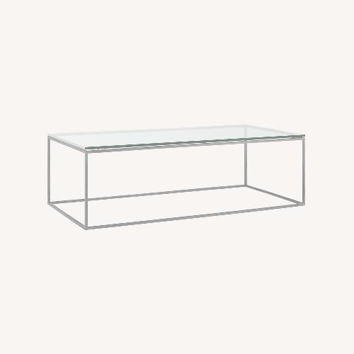 Used Room & Board Tyne Glass Coffee Table for sale on AptDeco