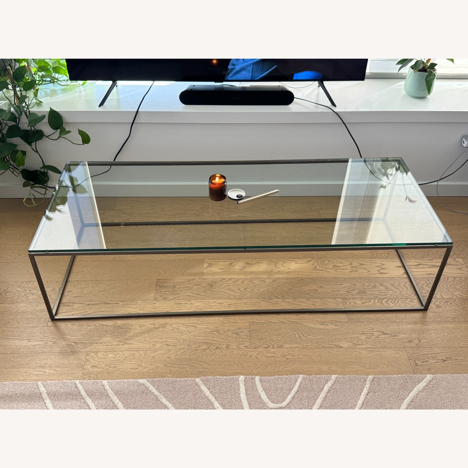 Room & Board Tyne Glass Coffee Table - image-3