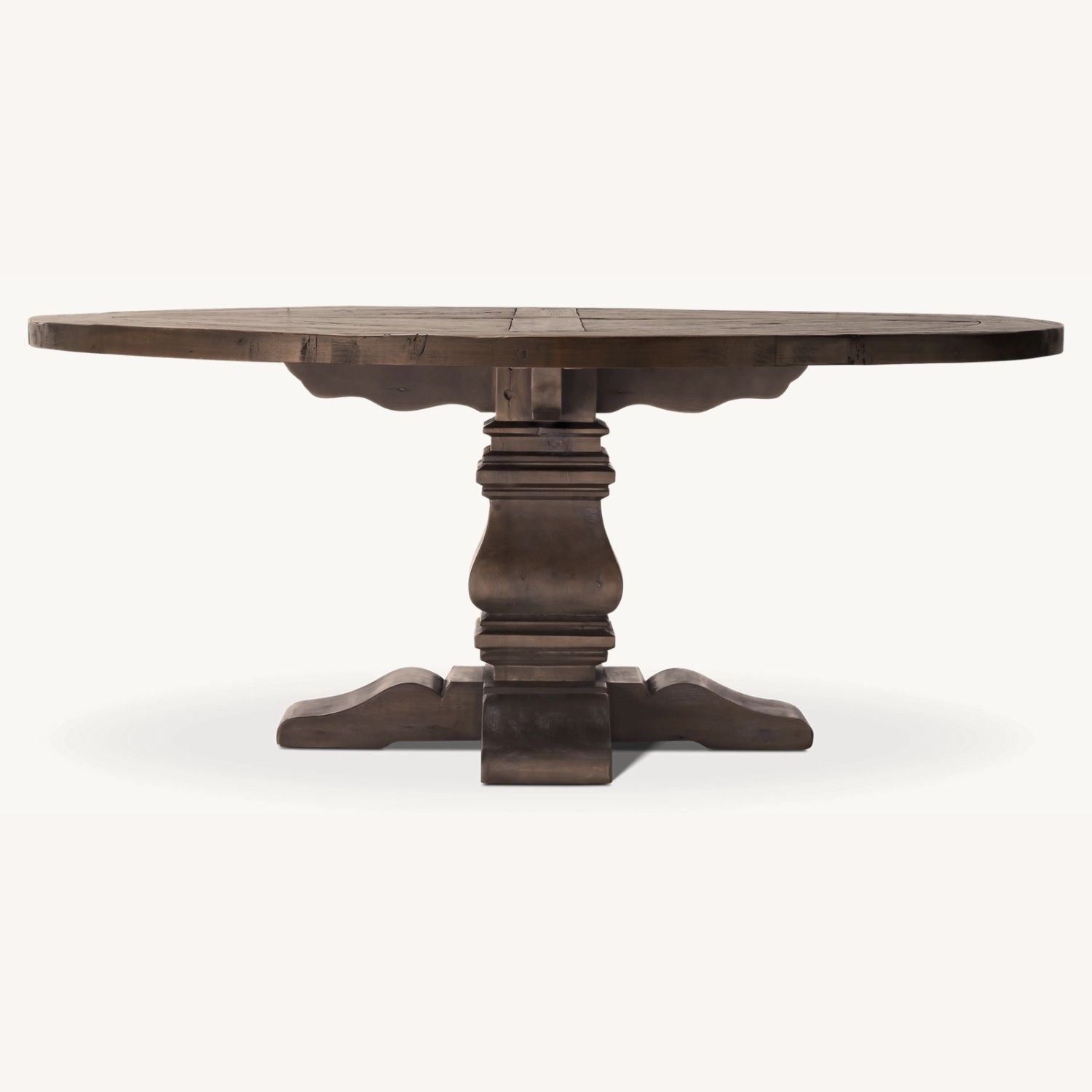 Restoration Hardware Concrete Salvaged Wood Table - image-0