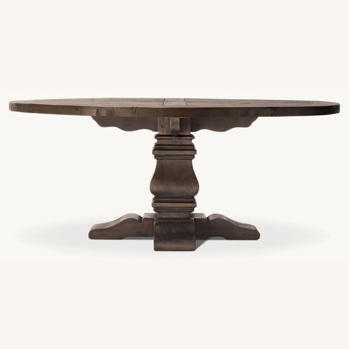 Used Restoration Hardware Concrete Salvaged Wood Table for sale on AptDeco
