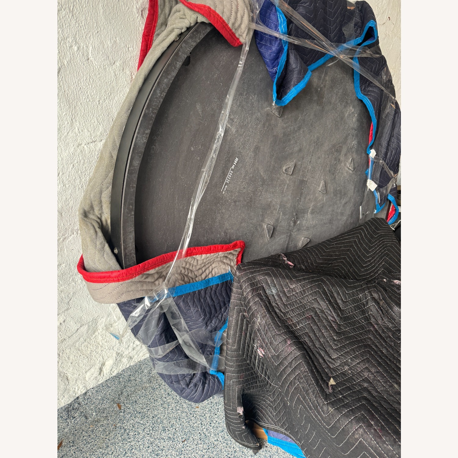 Restoration Hardware Concrete Salvaged Wood Table - image-10