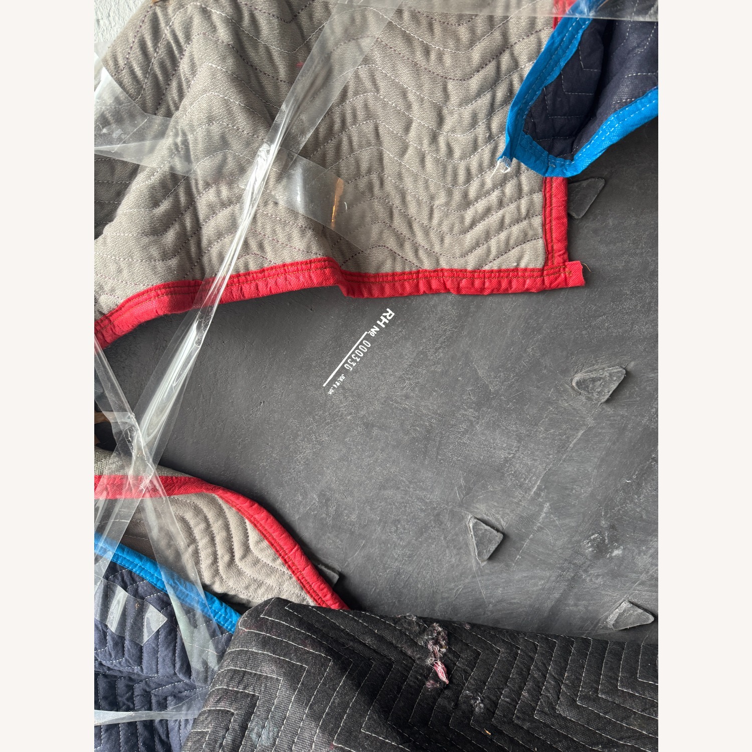 Restoration Hardware Concrete Salvaged Wood Table - image-5