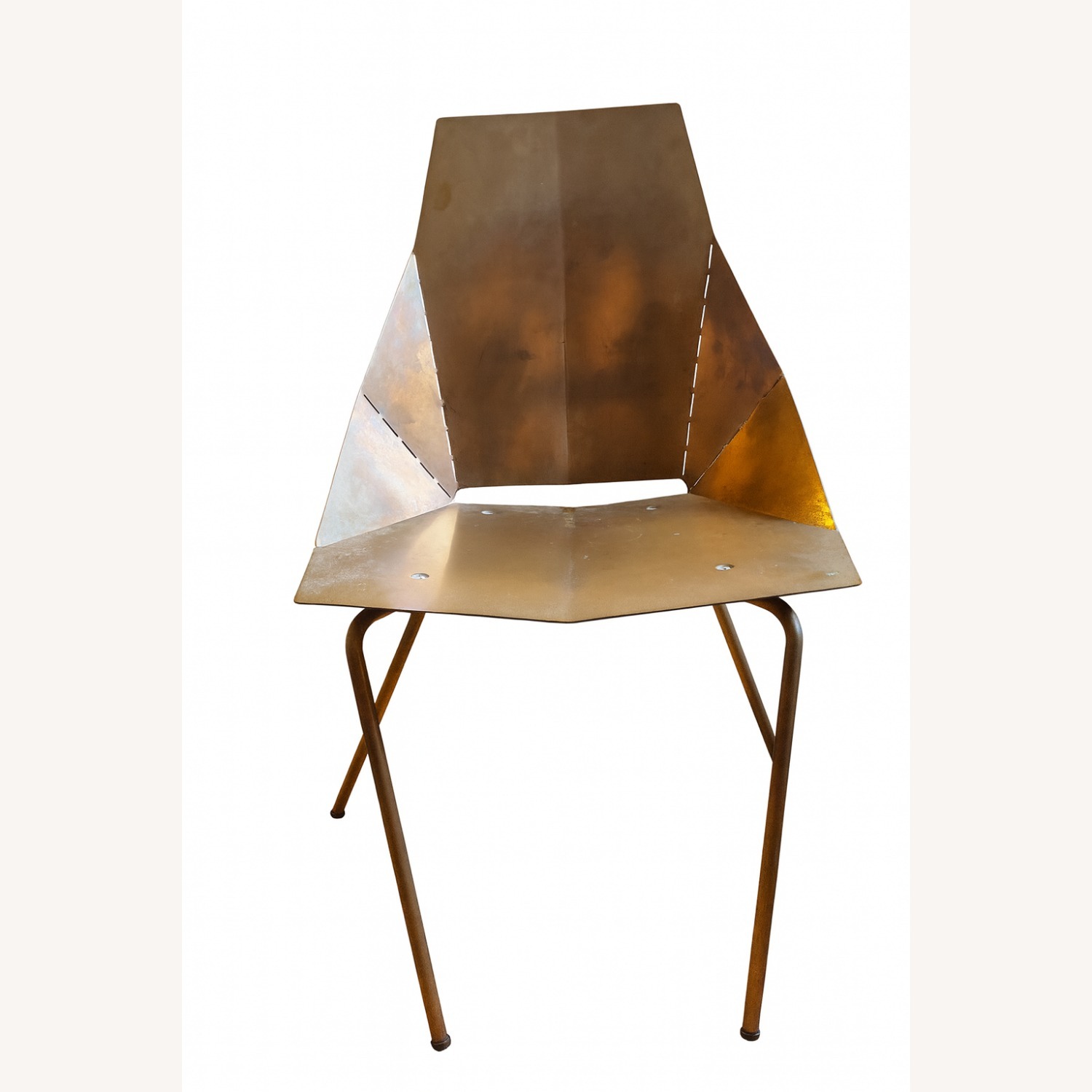 Blu Dot Real Good Chair in Copper Set of 2 - image-8