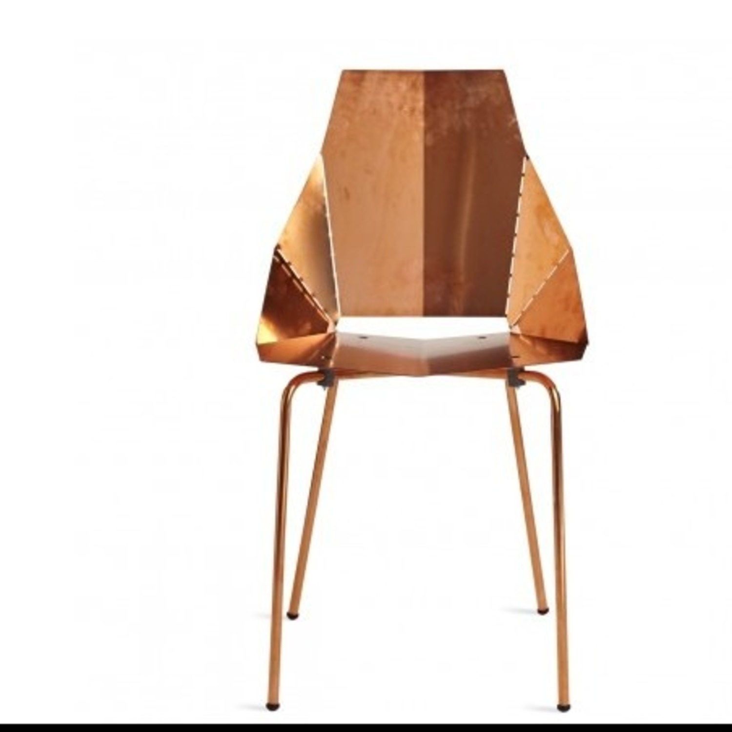 Blu Dot Real Good Chair in Copper Set of 2 - image-2