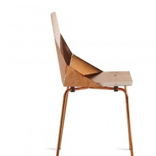 Used Blu Dot Real Good Chair in Copper Set of 2 for sale on AptDeco