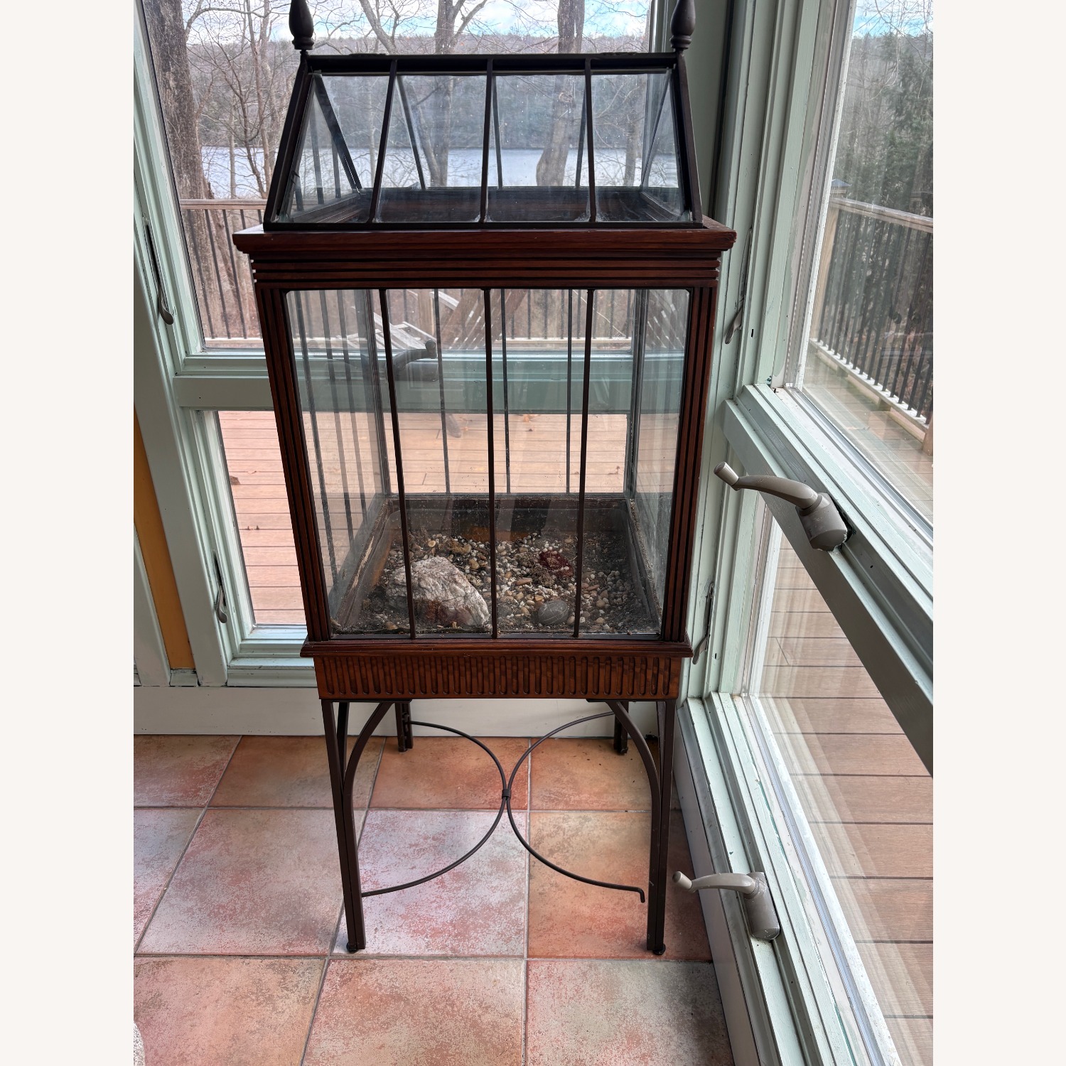 Restoration Hardware 19th C. English Wardian Case - image-1