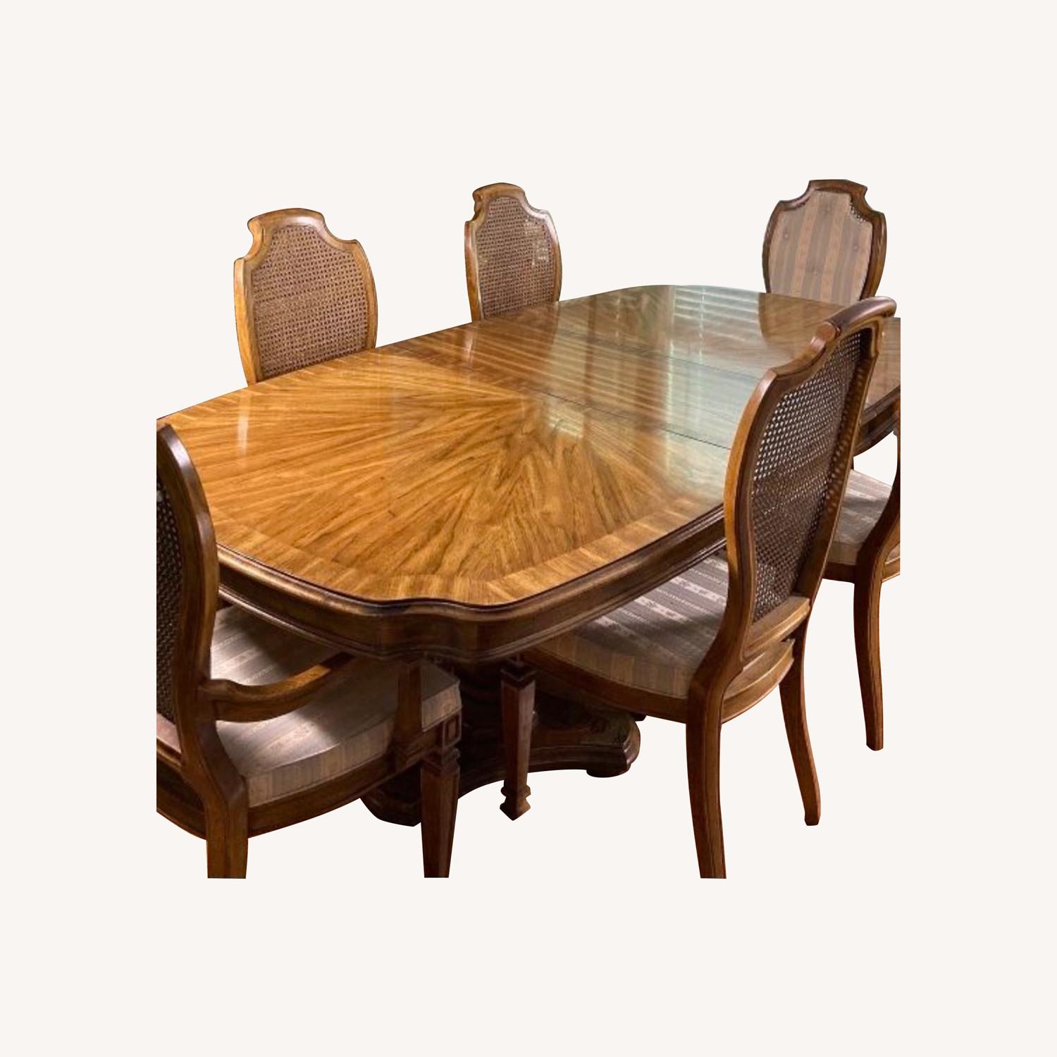 Empire Furniture USA Dark Brown Dining Table - image-0