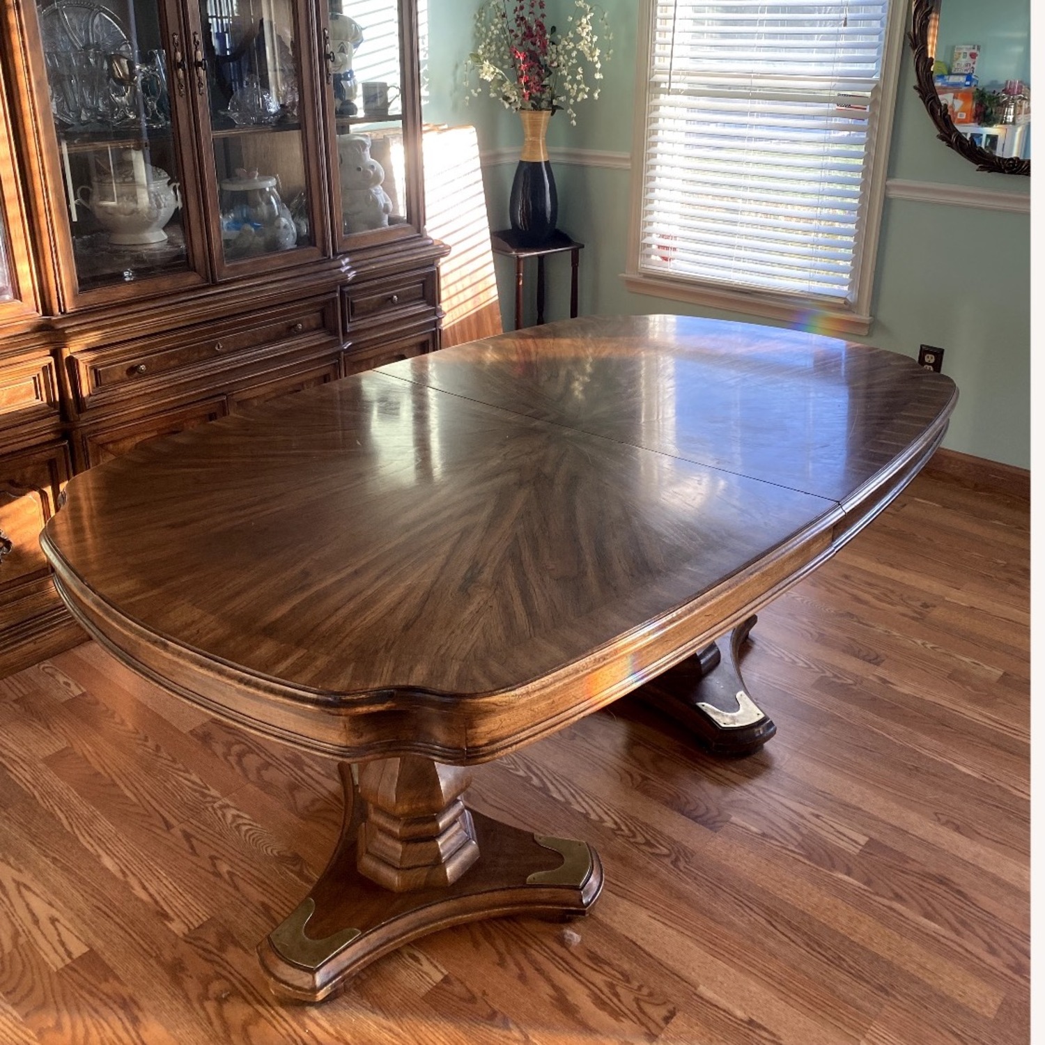 Empire Furniture USA Dark Brown Dining Table - image-3