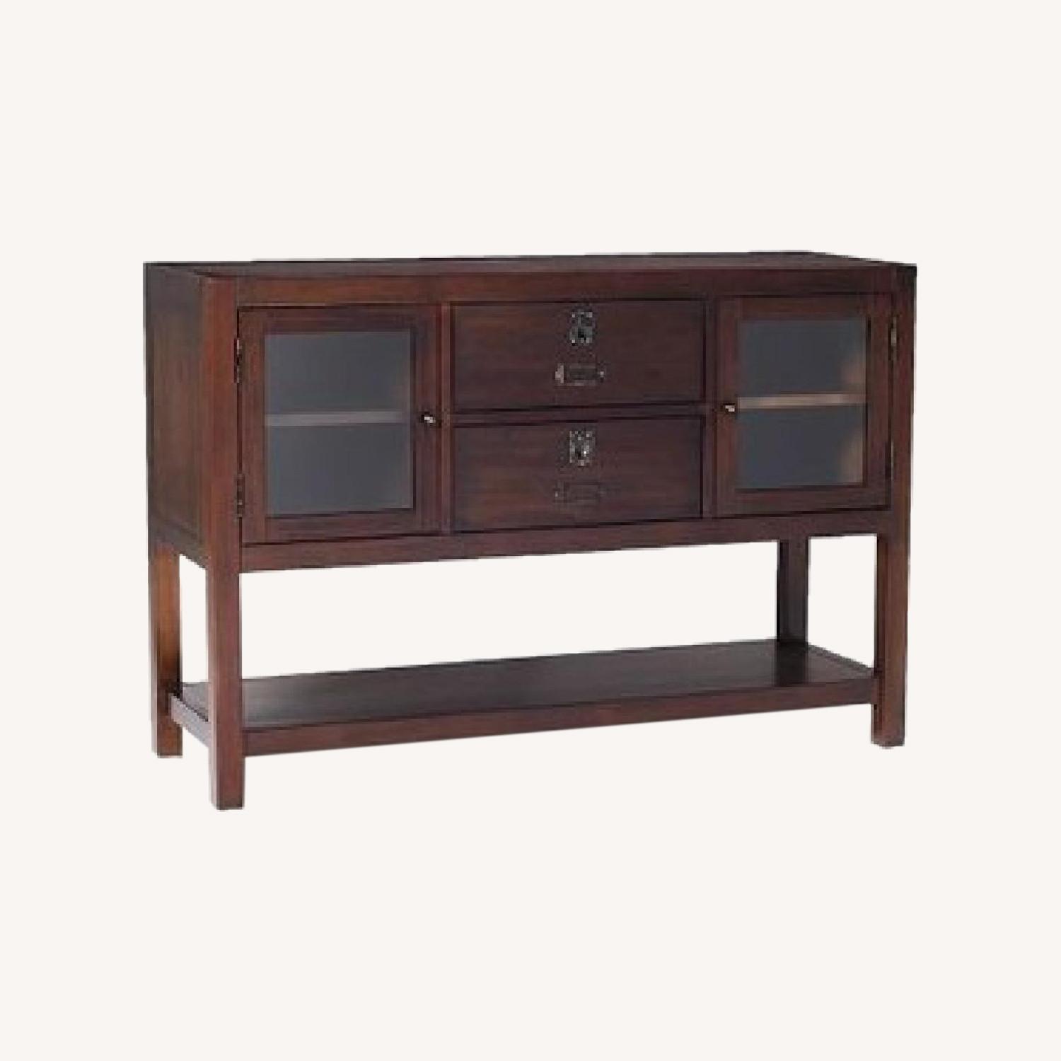 Pottery Barn Rhys Media Console Table - image-0