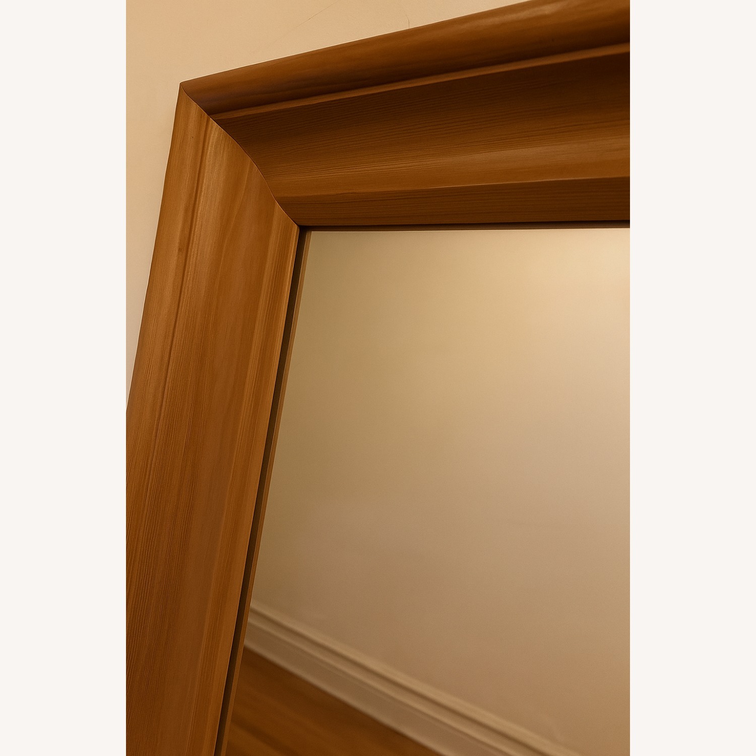 IKEA Toftbyn Natural Wood Floor Mirror - image-2