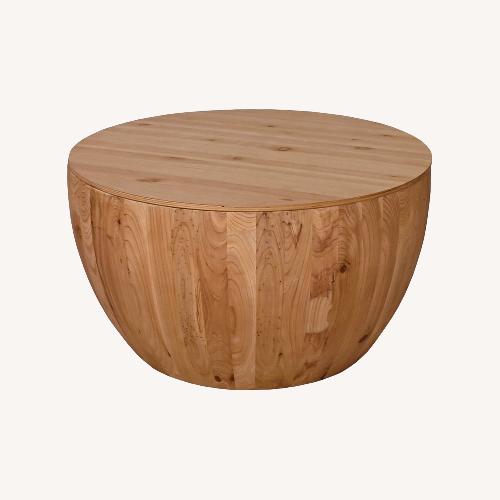Used Amazon Vintage Style Bucket Shaped Coffee Table for sale on AptDeco
