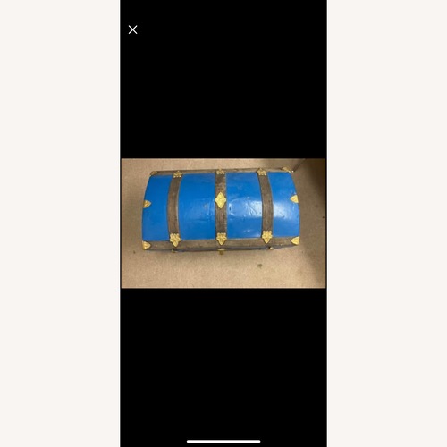 Used Vintage/Antique Blue Chest for sale on AptDeco