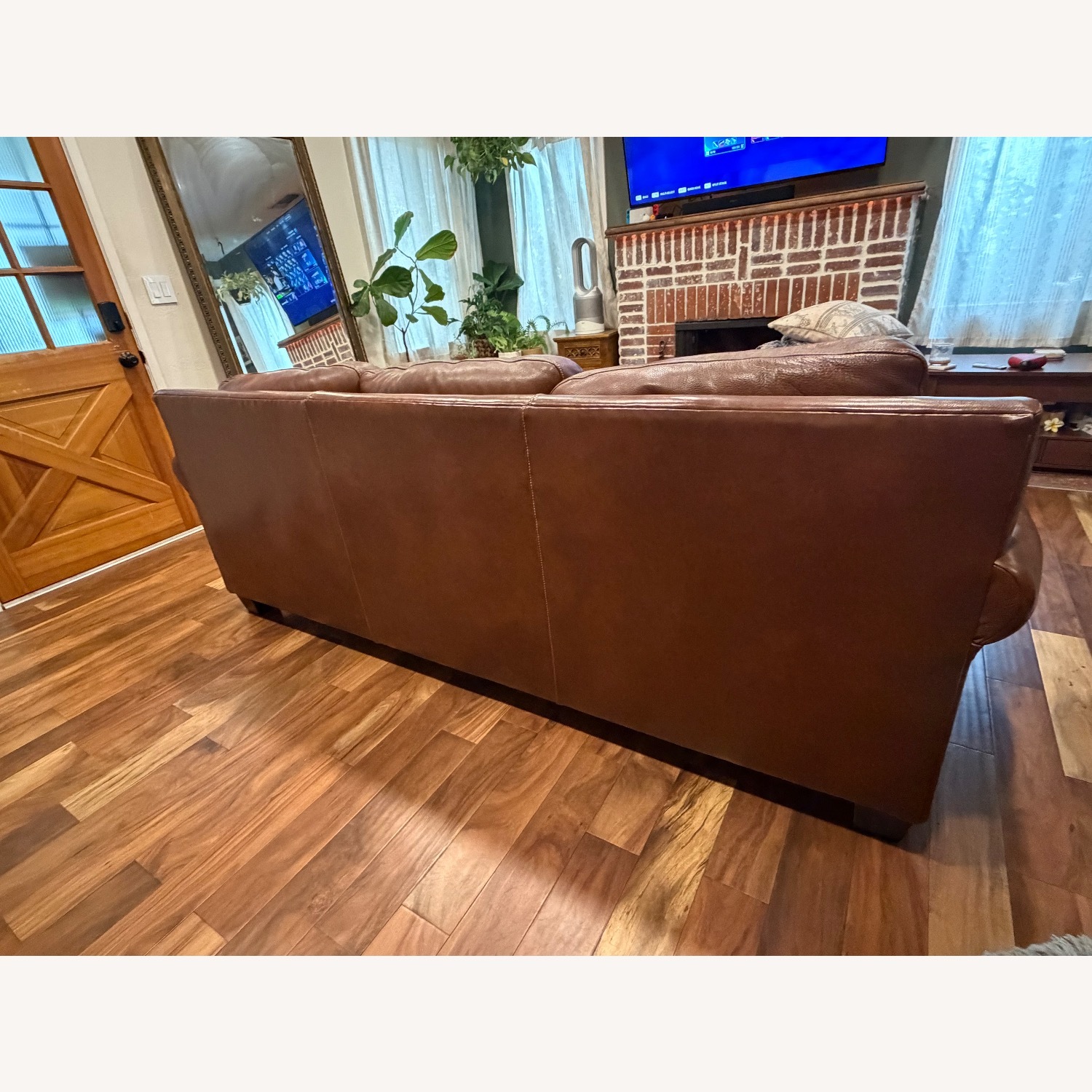 Dark Brown 3+ Seater Sofa - image-2