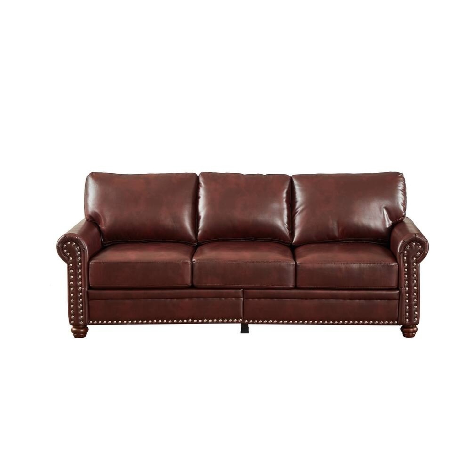 Dark Brown 3+ Seater Sofa - image-4