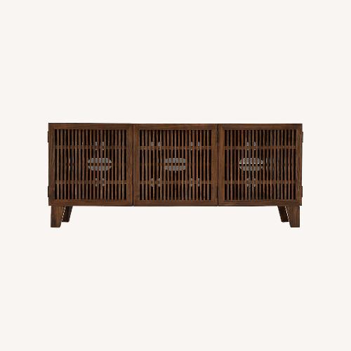 Used Crate & Barrel Marin Shiitake Media Console for sale on AptDeco